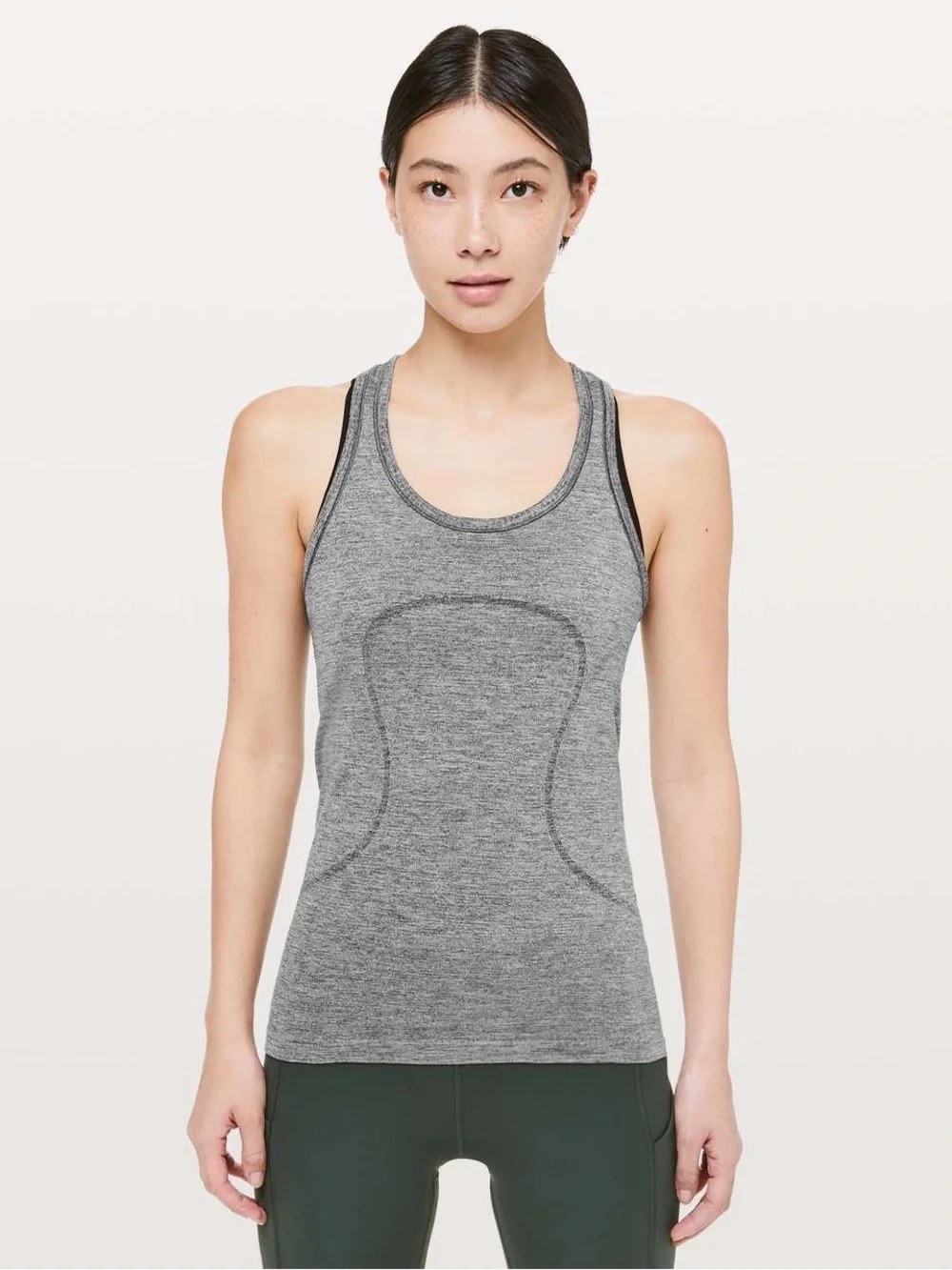 Lululemon Swiftly Tech Racerback *Sparkle Black / White / Silver